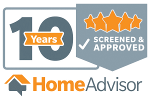 HomeAdvisor Screened & Approved 10 Years